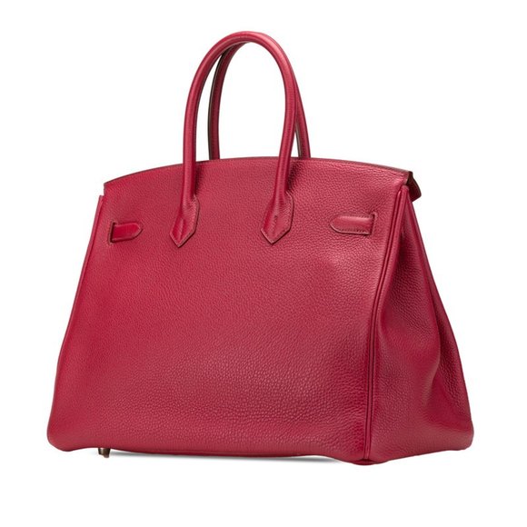 Hermes Birkin 35 Handbag Rose Togo Women's HERMES - Picture 2 of 14